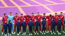 Iran football player national anthem