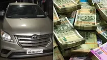 Lakhs of rupees recovered from a car in Surat