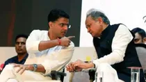 Sachin Pilot with Rajasthan CM Ashok Gehlot