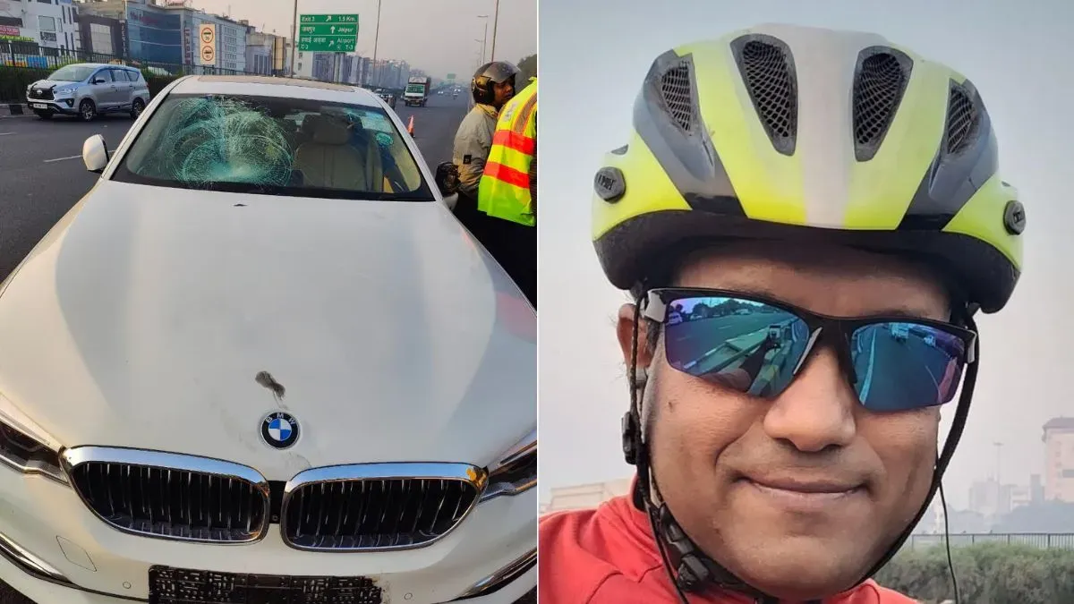 'VIP' नंबर वाली BMW से कुचलकर साइकलिस्ट की मौत, कार का मालिक कौन निकला ...