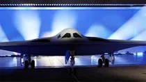 US Air Force B-21 raider nuclear bomber