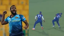 Chamika Karunaratne loses four teeth while taking catch in Lanka Premier League