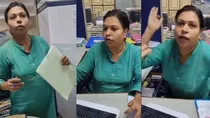 Bank Employee Viral Video