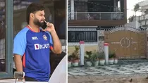 Indian cricket team player Rishabh Pant house blocked by pillars
