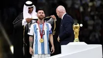 Messi in bisht FIFA WC 2022