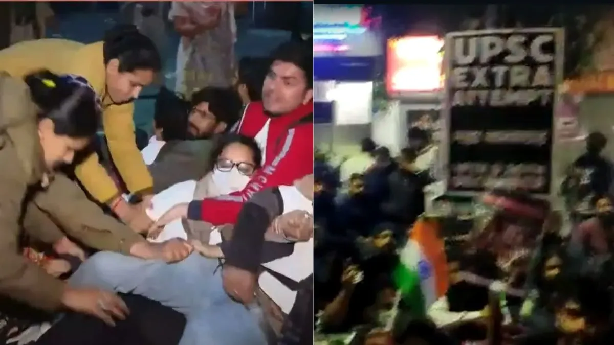 Candidates protesting for UPSC extra attempt beaten by Police