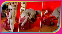 Bride Fall Video Viral