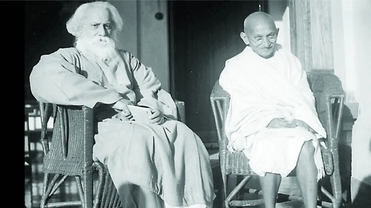 Gandhi Tagore