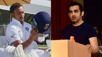 Prithvi Shaw, Gautam Gambhir. File Photo