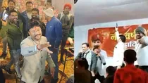 Congress MLA Sunil Saraf firing