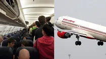 air india flight man urinate on woman