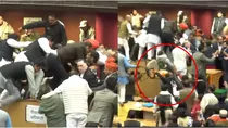 Delhi mcd mayor election aap bjp councillors clash
