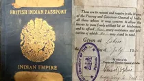 92 years old British-Indian Passport goes viral on social media