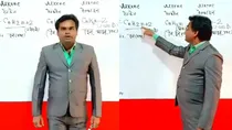 Viral video of teachers teaching chemistry