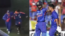 Virat Kohli Ishan Kishan dancing video goes viral from Kolkata after India vs SL 2nd ODI