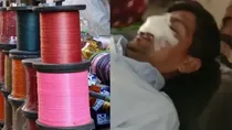 BJP leader injured by Chinese manjha in Ujjain