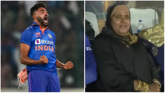 Mohammad Siarj, Ind vs nz, Siarj's mother