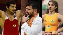 Narsingh Yadav_Sandeep Yadav_Divya Kakran_Vinesh Phogat_Wrestlers. Photo: File Photo
