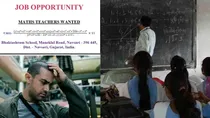Gujarat Maths Teachers Ad