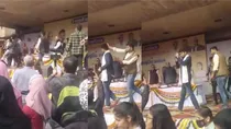 Student leader slapped in Jaipur