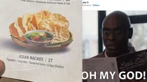 Malaysia restaurant sells papad as Asian Nachos for 500 rupees