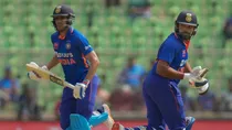 Rohit Sharma Shubman Gill score centuries in 3rd ODI vs NZ