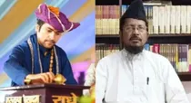 Left: Dheerendra Shastri  Right: Maulana Shahabuddin Rizvi Barelvi (Image Credits: India Today)
