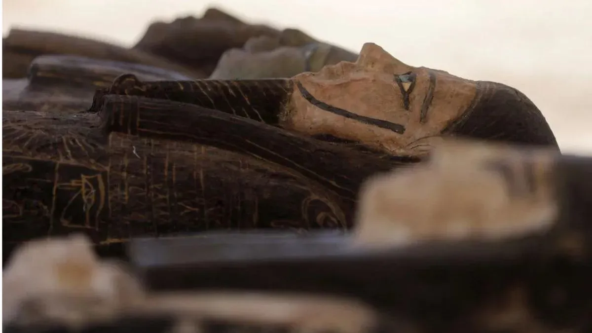 Mummy found in egypt