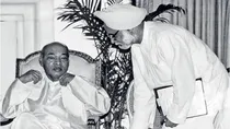 Manmohan Singh with Narsimha Rao
