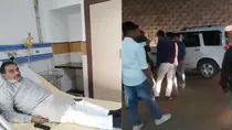 Stones hurled at JDU president Upendra Kushwaha convoy