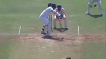 Hanuma Vihari_Hanum Injury_Ranji Trophy. Photo: Screengrab