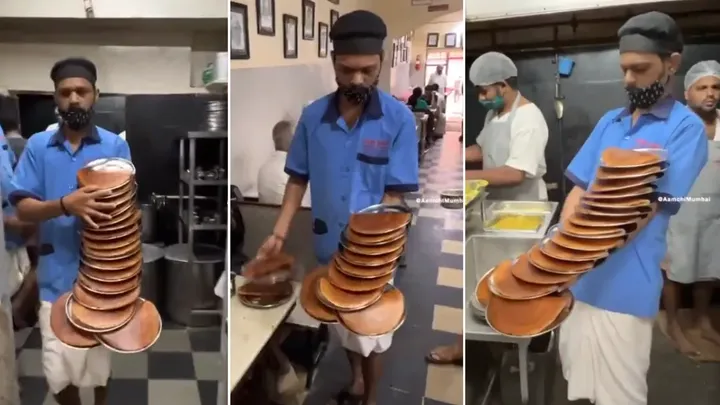 Waiter Anand Mahindra Video
