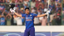 Shubman gill scores century vs NZ 