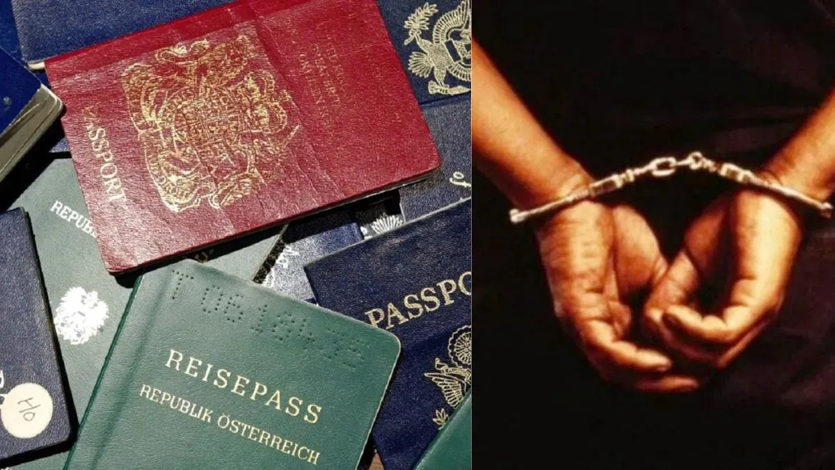 Mumbai Airport Fake Passport