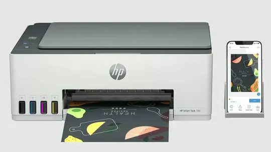 HP Smart Tank 580 All-in-One Printer price specifications features 