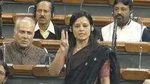 TMC MP Mahua Moitra used offensive word in Lok Sabha Ruckus