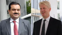Gautam Adani Boris Johnson