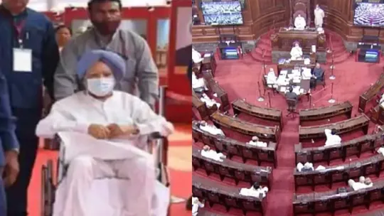 Manmohan Singh seat shifted to last row in Rajya Sabha Disability activists