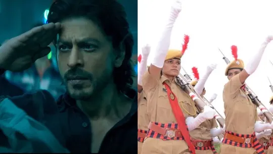 pathaan shah rukh khan rajasthan police academy