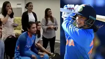Women's team viral video after Smriti goes for 3.4 crore in WPL auction