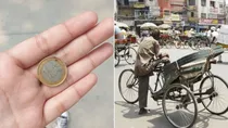 Rickshaw Euro Coin Viral