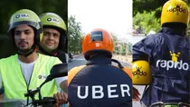 ola, uber and rapido bike taxi file image