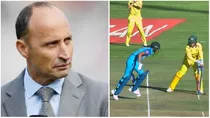  Nasser Hussain, Harmanpreet kaur, IND vs AUS