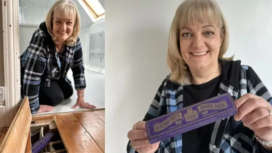 cadbury's 100 year old chocolate wrapper