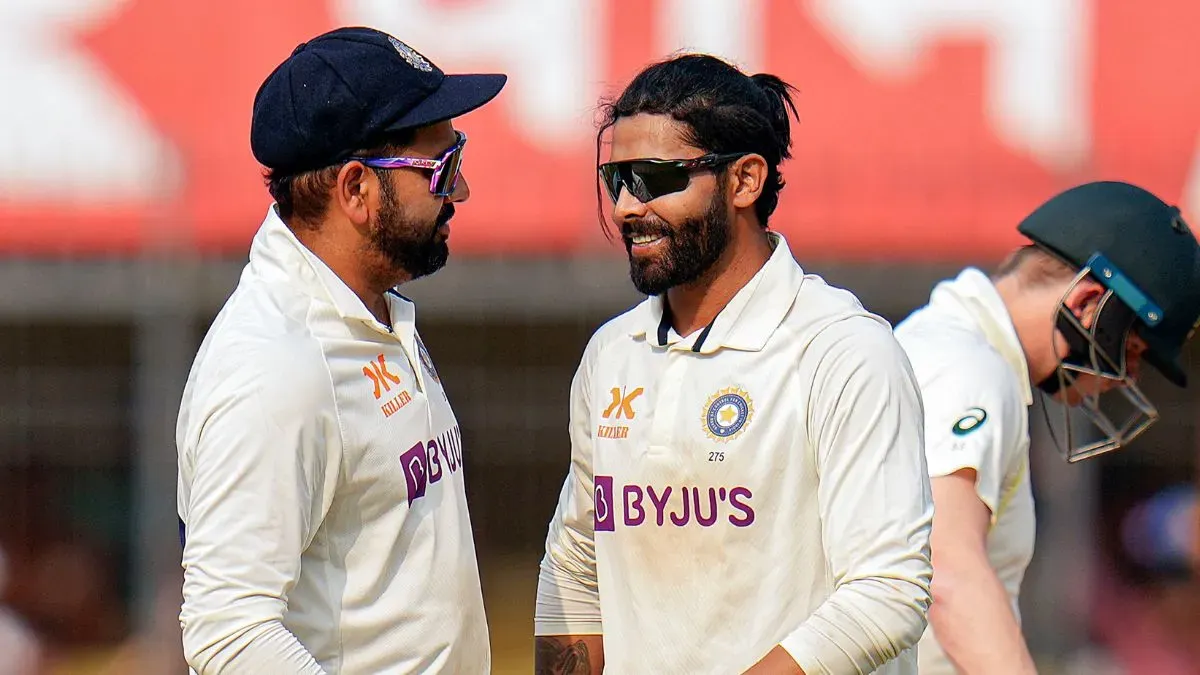 IndvsAus Rohit Sharma says Jadeja feels batter is out on every ball