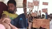Bihar manish kashyap arrest video Supporter demonstrated