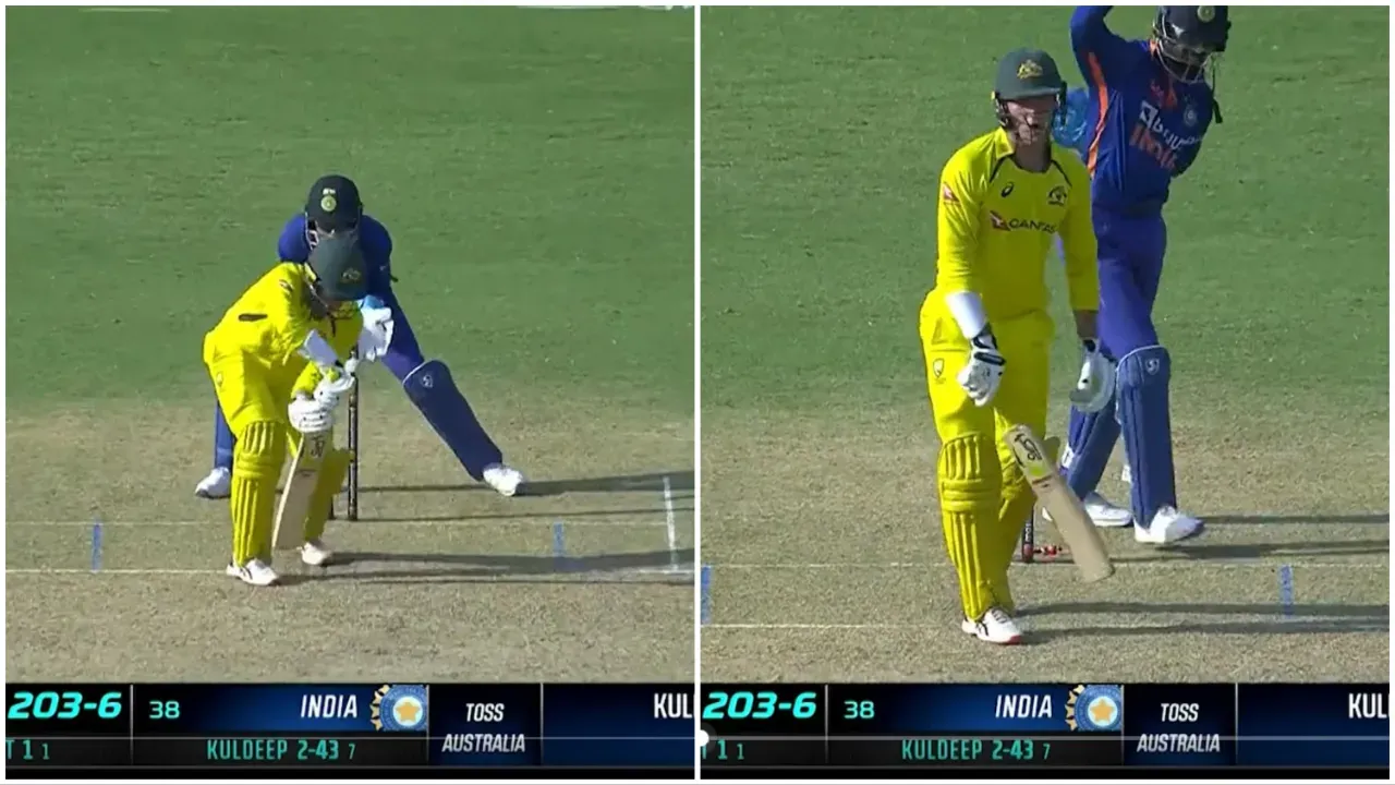 Kuldeep yadav, Alex Carey, IND vs AUS
