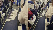 Drunk Man traveling in Indigo flight vomits in gallery, news viral