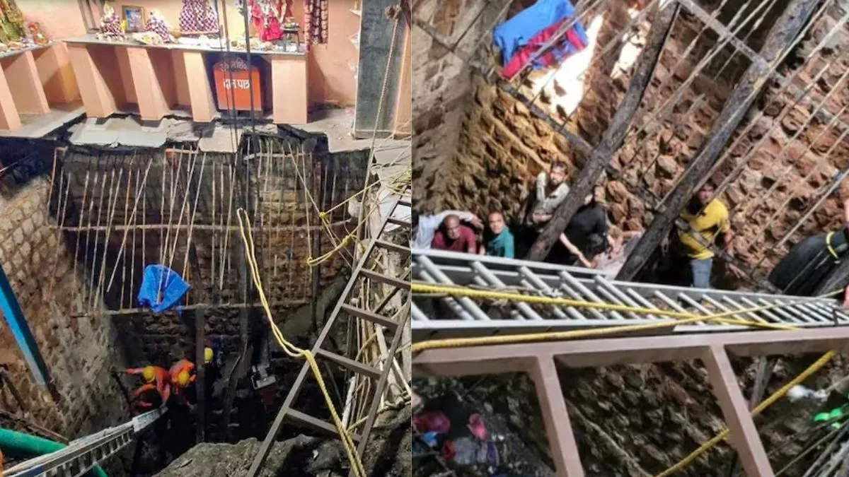 35 dead Indore Baleshwar temple stepwell collapse ramnavami stampede