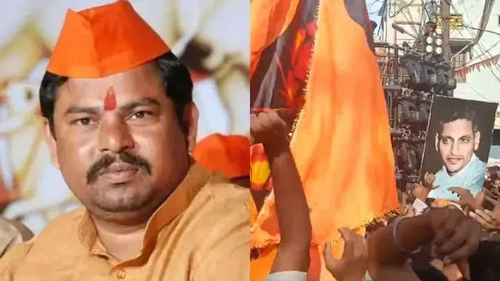 Hyderabad Ram Navami procession by suspended BJP MLA T Raja Singh